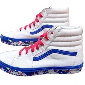 Vans Sk8-Hi "Splatter Paint/True White" Womens 8.5 / Youth 7 | LIMITED | NEW